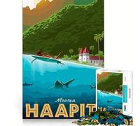 Puzzle per adolescenti da 1000 pezzi Viaggio verso la felicità Taglio preciso Divertimento Risoluzione dei problemi Divertimento Relax Divertimento Tempo di divertimento Esposizione artistica