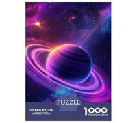 Puzzle Per Adolescenti Da 1000 Pezzi Vibrant Cosmic Planet Puzzle Per Adolescenti Gioco Per Famiglie Migliora La Memoria Regali Di Natale E Compleanno 52x38cm/1000pcs