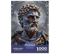 Puzzle Per Adolescenti Da 1000 Pezzi Vintage Marcus Aurelius Puzzle Per Adulti Gioco Rompicapo Decorazione Per La Casa Interazione Genitore-figlio 52x38cm/1000pcs