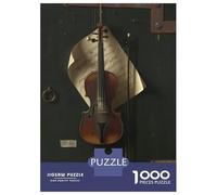 Puzzle Per Adolescenti Da 1000 Pezzi Violin And Sheet Music Puzzle Per Adulti Giochi Rilassanti Decorazione Perfetta Gioco Stimolante Regali 52x38cm/1000pcs