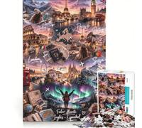 Puzzle per adolescenti da 1000 pezzi Vision Board gioco impossibile regalo di compleanno compleanno e altri regali 50x75cm