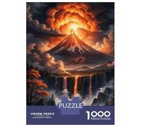 Puzzle Per Adolescenti Da 1000 Pezzi Volcano Eruption Scene-2 Puzzle Per Adulti Gioco Rompicapo Migliora La Memoria Regali Per Amici E Familiari 52x38cm/1000pcs