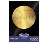 Puzzle Per Adolescenti Da 1000 Pezzi Voyager 1 Golden Record Puzzle Per Adulti Gioco Pratico Analisi E Logica Interazione Genitore-figlio 52x38cm/1000pcs