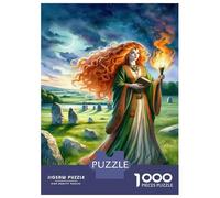 Puzzle Per Adolescenti Da 1000 Pezzi Witchcraft Spell Book Puzzle Per Adulti Gioco Per Famiglie Decorazione Murale Regali Unici Per Compleanno E Natale 38x26cm/1000pcs