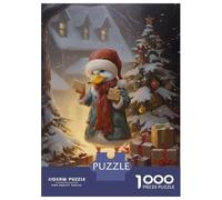 Puzzle Per Adolescenti Da 1000 Pezzi Xmas Duck Puzzle Per Adulti Giochi Rilassanti Decorazione Perfetta Gioco Stimolante Regali 70x50cm/1000pcs