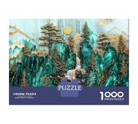 Puzzle Per Adolescenti Da 1000 Pezzi Yosemite Kintsugi Falls Art Puzzle Per Adulti Gioco Rompicapo Decorazione Per La Casa Interazione Genitore-figlio 38x26cm/1000pcs