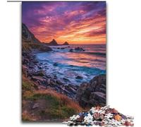 Puzzle per adolescenti da 2000 pezzi con vista sull'oceano, per bambini dai 14 anni in su, ideali come regalo per tutta la famiglia, 70x100cm