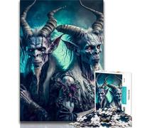 Puzzle per adolescenti Dark Lord puzzle da 1000 pezzi per adulti e adolescenti gioco stimolante e gioco per famiglie regali di Babbo Natale segreto (26x38cm)