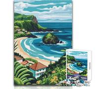 Puzzle per adolescenti delle isole Azzorre, Portogallo, 1000 pezzi, gioco educativo di osservazione e abilità, regalo perfetto e significativo per le feste, dimensioni 50x75cm