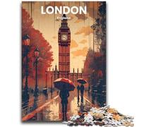Puzzle per adolescenti di Londra adatti a partire dai 14 anni Giochi per famiglie ideali come regali per tutta la famiglia (dimensioni 50x70cm)