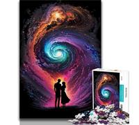 Puzzle per adolescenti Endless Love Space Puzzle da 1000 pezzi per adulti e ragazzi, giocattoli, giochi educativi, antistress, collezione di artisti, belle arti (50x75cm)