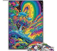 Puzzle per adolescenti Fumo psichedelico colorato Adatto a persone dai 14 anni in su Gioco educativo Sfida Giocattolo Regalo per compleanni 70x100cm