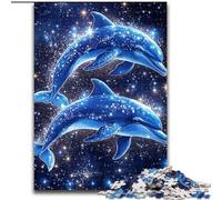 Puzzle per adolescenti Galaxy Dolphin, dai 14 anni in su Ogni pezzo è unico Gioco divertente e stimolante per tutta la famiglia Ottima idea regalo dimensioni 50x75cm