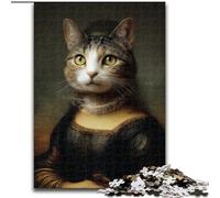 Puzzle per adolescenti Gatto di una famiglia aristocratica, adatto a partire dai 14 anni Offerta di arredamento per la casa come regalo per tutta la famiglia (dimensioni 50x75cm)