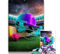 Puzzle per adolescenti giocatori di baseball puzzle per adulti 1000 pezzi difficili con pezzi completamente interconnessi e di forma casuale per ragazzi dai 14 anni in su (50x75cm)