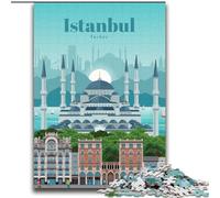 Puzzle per adolescenti in visita in Turchia, giocattoli, giochi educativi, antistress, migliorano l'amore tra coppie, 75x100cm