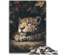 Puzzle per adolescenti Jungle Wild Black Panther, gioco stimolante, ideale come regalo per tutta la famiglia, 50x75cm
