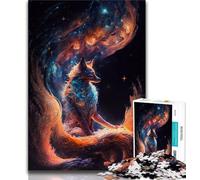 Puzzle per adolescenti Kurama, una volpe a nove code, 1000 pezzi, per adolescenti e adulti, antistress, sfida difficile, rafforza l'amore tra coppie (50x75cm)