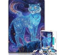 Puzzle per adolescenti "La tigre celeste" da 1000 pezzi per adulti e adolescenti rafforza l'amore tra coppie dai 14 anni in su (50x75cm)