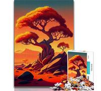 Puzzle per adolescenti Madre Natura Paesaggio Puzzle da 1000 pezzi per adulti e ragazzi, giocattoli, giochi educativi, antistress, lista dei desideri con Babbo Natale (50x75cm)