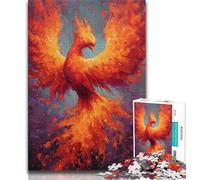 Puzzle per adolescenti Magic Phoenix, aiuta il cervello a esercitare i giocattoli avvincenti per coltivare la pazienza, regalo per compleanni 75x50cm