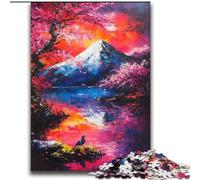 Puzzle per adolescenti Monte Fuji, Giappone, 2000 pezzi, giochi educativi classici, splendida decorazione (70x100cm)