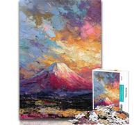 Puzzle per adolescenti Monte Fuji, Giappone Puzzle per adulti 1000, giocattolo educativo intellettuale decomprimente Regali di Babbo Natale segreto 50x75cm