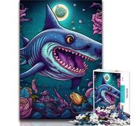 Puzzle per adolescenti "Mostro profondo" da 1000 pezzi, per adolescenti e adulti, sfida difficile antistress, migliora l'amore tra coppie (50x75cm)