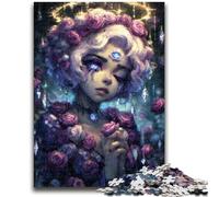 Puzzle per adolescenti Mystical Spirit Girl Puzzles, gioco stimolante ideale come regalo per tutta la famiglia (26x38cm)
