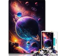 Puzzle per adolescenti "Oltre l'orizzonte della galassia", 1000 pezzi, per adulti, gioco per famiglie, antistress, sfida difficile, ottimi regali e giocattoli (50x75cm)