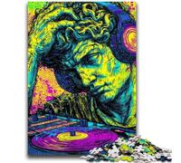 Puzzle per adolescenti Pop-art Statua del David di Michelangelo Giocattoli educativi per l'apprendimento Attività divertenti a casa, regalo di compleanno, regali di viaggio 50x75cm