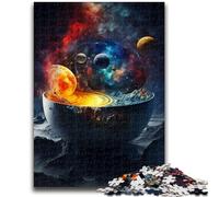 Puzzle per adolescenti Primordial Universe Soup Adatto a partire dai 14 anni Gioco intellettuale Gioco educativo per compleanni e Natale 26x38cm