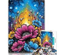 Puzzle per adolescenti, puzzle alieni UFO per adulti, 1000 pezzi, gioco per famiglie, regali di compleanno Sfida ad alta difficoltà, 50x75cm