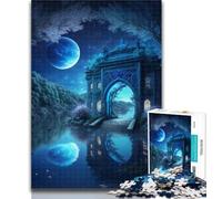 Puzzle per adolescenti, puzzle colorati con paesaggi onirici per adulti, 1000 pezzi, design vivace e unico, esperienza di gioco rilassante e stimolante, 50x75cm