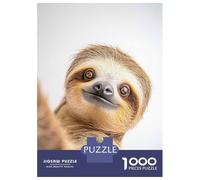 Puzzle Per Adolescenti Puzzle Da 1000 Pezzi Adorable Sloth Taking Selfie - Fun Wall Decor Puzzle Per Adulti Giochi Rilassanti Corsa Di Velocità Manuale Offerta Come Regalo Per Tutta La Famiglia 70x50c