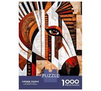 Puzzle Per Adolescenti Puzzle Da 1000 Pezzi African Zebra Art Puzzle Per Adulti Gioco Pratico Un'opera D'arte Regali Unici Per Compleanni E Occasioni Speciali 38x26cm/1000pcs