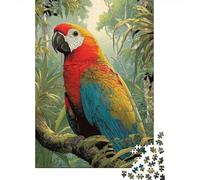 Puzzle Per Adolescenti Puzzle Da 1000 Pezzi Amazon Rainforest Parrot Puzzle Per Adulti Giochi Per Famiglie Un'opera D'arte Regali Di Natale E Compleanno 52x38cm/1000pcs