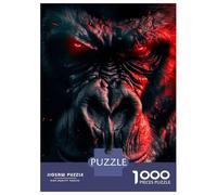 Puzzle Per Adolescenti Puzzle Da 1000 Pezzi Angry Gorilla Puzzle Per Adulti Giochi Rilassanti Corsa Di Velocità Manuale Offerta Come Regalo Per Tutta La Famiglia 38x26cm/1000pcs
