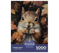 Puzzle Per Adolescenti Puzzle Da 1000 Pezzi Autumn Squirrel Charm-1 Puzzle Per Adulti Giochi Rilassanti Corsa Di Velocità Manuale Offerta Come Regalo Per Tutta La Famiglia 52x38cm/1000pcs