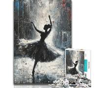 Puzzle per adolescenti Puzzle da 1000 pezzi Ballerina di danza classica, per il divertimento in famiglia, ideale come regalo per tutta la famiglia dai 14 anni in su, 38x26cm