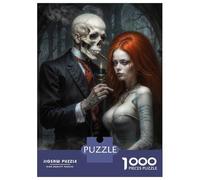 Puzzle Per Adolescenti Puzzle Da 1000 Pezzi Baron Samedi And His Wife Puzzle Per Adulti Giochi Rilassanti Corsa Di Velocità Manuale Offerta Come Regalo Per Tutta La Famiglia 52x38cm/1000pcs