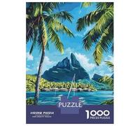 Puzzle Per Adolescenti Puzzle Da 1000 Pezzi Bora Bora Tropical Paradise Puzzle Per Adulti Giocattoli Antistress Decorazione Per La Casa Regali Per La Riduzione Dello Stress 70x50cm/1000pcs