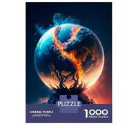 Puzzle Per Adolescenti Puzzle Da 1000 Pezzi Branches of Life on Fire Puzzle Per Adulti Giochi Rilassanti Ma Divertenti E Umoristici Regali Unici Per Compleanni 52x38cm/1000pcs