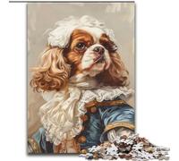 Puzzle per adolescenti Puzzle da 1000 pezzi Cavalier King Charles Spaniel,giocattoli da gioco Ogni pezzo è unico - Gioco divertente e stimolante per tutta la famiglia per bambini dai 14 anni (50x75cm)