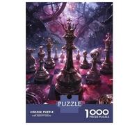 Puzzle Per Adolescenti Puzzle Da 1000 Pezzi Chessboard in A Mystical Forest Puzzle Per Adulti Giochi Rilassanti Corsa Di Velocità Manuale Offerta Come Regalo Per Tutta La Famiglia 70x50cm/1000pcs