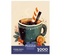 Puzzle Per Adolescenti Puzzle Da 1000 Pezzi Christmas Winter Drink Puzzle Per Adulti Giochi Rilassanti Corsa Di Velocità Manuale Offerta Come Regalo Per Tutta La Famiglia 70x50cm/1000pcs