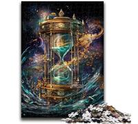 Puzzle per adolescenti Puzzle da 1000 pezzi Clessidra cosmica, antistress Sfida difficile Regali di Babbo Natale segreto per età 14 anni in su 26X38CM