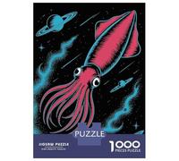 Puzzle Per Adolescenti Puzzle Da 1000 Pezzi Cosmic Squid Illustration Puzzle Per Adulti Giochi Rilassanti Corsa Di Velocità Manuale Offerta Come Regalo Per Tutta La Famiglia 38x26cm/1000pcs