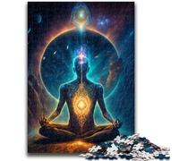 Puzzle per adolescenti Puzzle da 1000 pezzi Esoterico Zen Universe Aiuta il cervello a esercitare Giocattoli avvincenti per coltivare la pazienza Adatto alle coppie 26x38cm