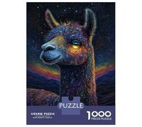 Puzzle Per Adolescenti Puzzle Da 1000 Pezzi Galactic Llama Per Adulti Giocattoli Antistress Regali Per Donne Regali Unici Per Compleanno E Natale 38x26cm/1000pcs